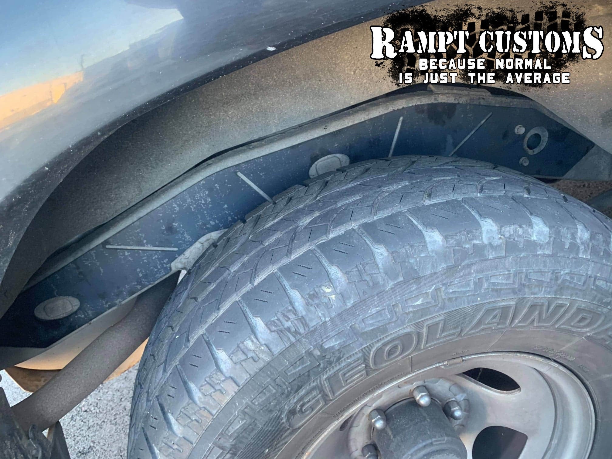 80/105 Landcruiser - Rear chassis plates | Rampt Customs