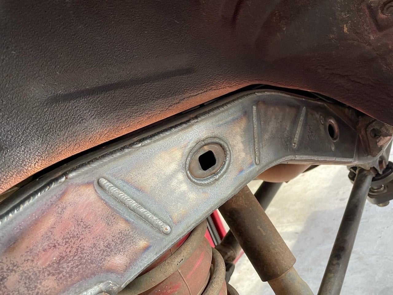 80/105 Landcruiser - Rear chassis plates | Rampt Customs