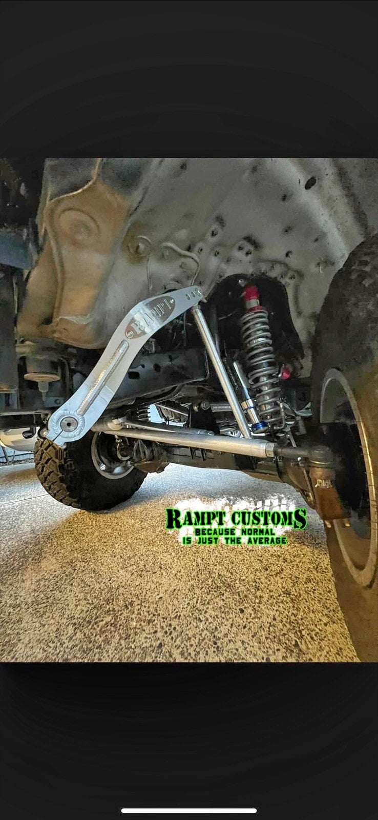 80/105 Front Torsion Bar Sway Bar Rampt Customs